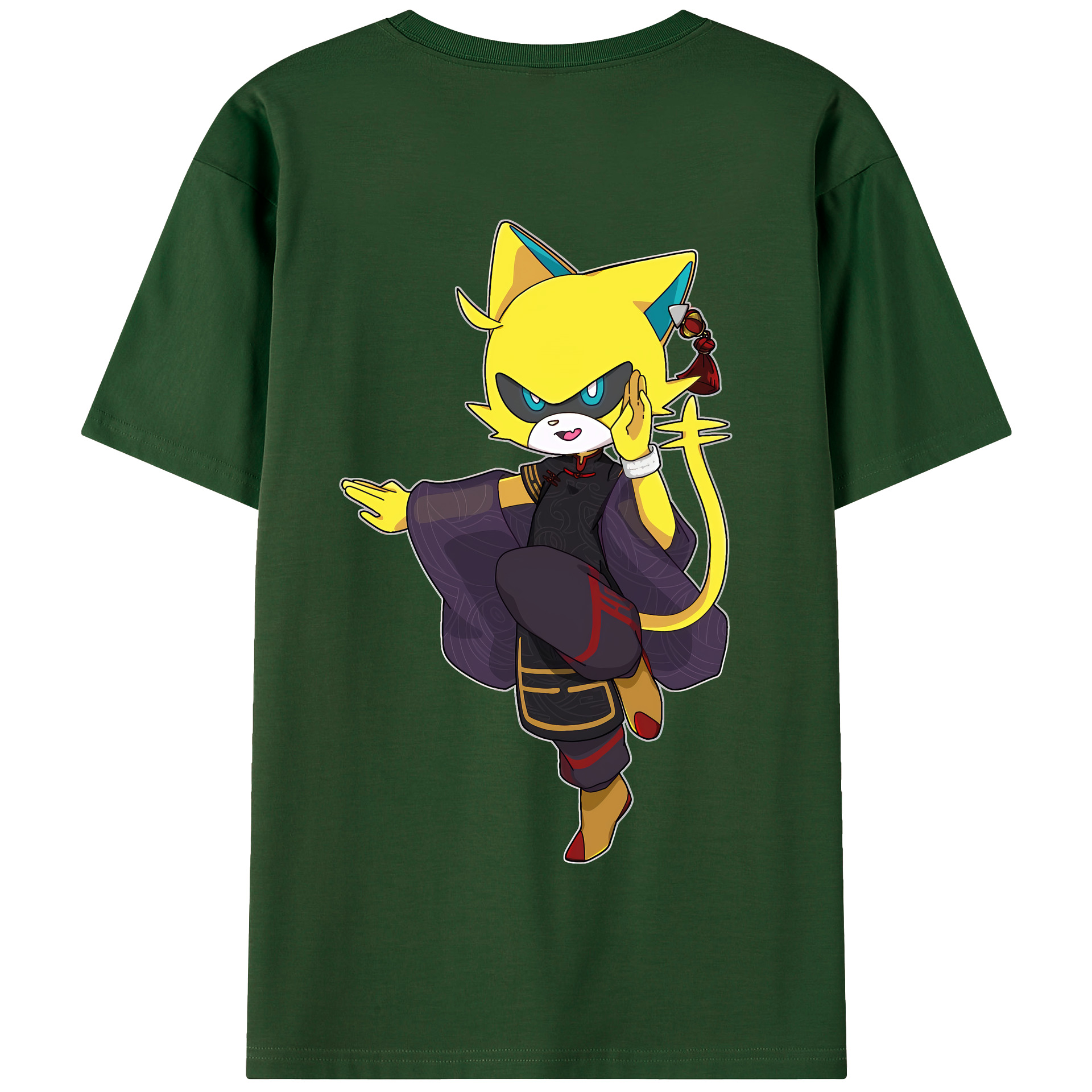 （画像用） 妖怪ウォッチ Yo-kai Watch 綿100％半袖Tシャツ（背面プリント）